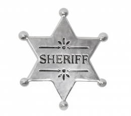 Šerifo rinkinys (ženkliukas, kaklo papuošalas) 2