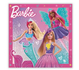 Servetėlės "Barbie" (20 vnt.)