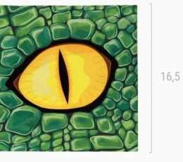 Servetėlės "Dinozauro akis" (30 vnt.) 1