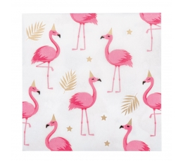 Servetėlės "Flamingai" (20 vnt.)