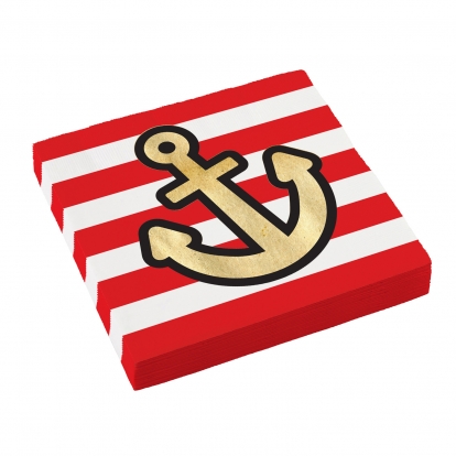 Servetėlės "Piratų lobis" (16 vnt.)
