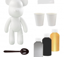 SP kūrybinis rinkinys Marble Bear, metalika 5