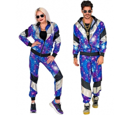 Sportinis karnavalinis kostiumas "80s disco" (XL)