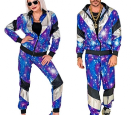 Sportinis karnavalinis kostiumas "80s disco" (XL)