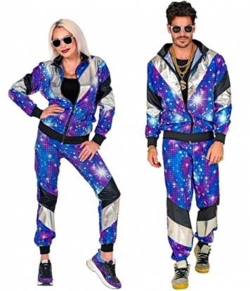 Sportinis karnavalinis kostiumas "80s disco" (XL)