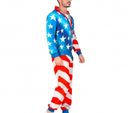 Sportinis karnavalinis kostiumas "USA Party" (M) 2