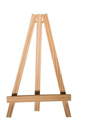 Stovelis-molbertas, medinis (14 cm)