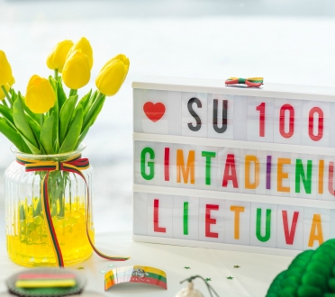 Su gimtadieniu, Lietuva!