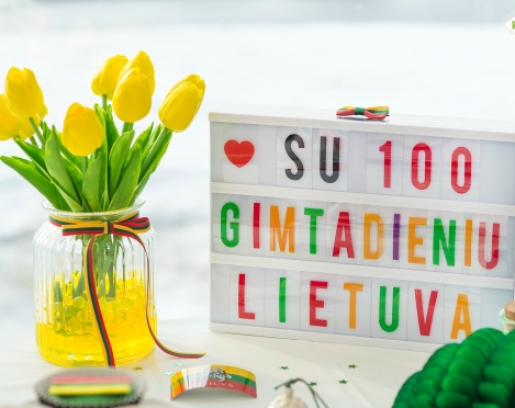 Su gimtadieniu, lietuva!