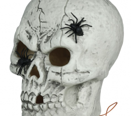 Šviečianti kaukolė (35 cm) 1 Šviečianti kaukolė (35 cm) 1