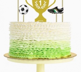 Torto dekoracijos-smeigtukai "Futbolas" (4 vnt.) 1