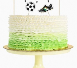 Torto dekoracijos-smeigtukai "Futbolas" (4 vnt.) 3
