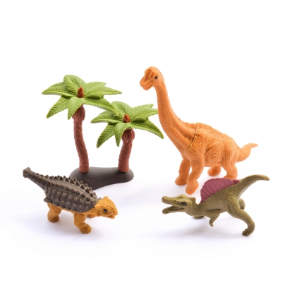 Trintukų- dėlionių rinkinys "Dinosaurs 2"
