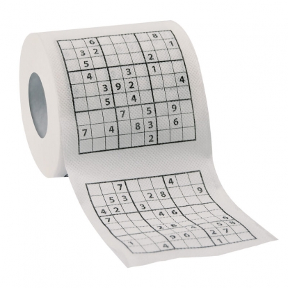Tualetinis popierius "Sudoku"