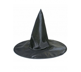 Vaikiška raganos skrybėlė, juoda (35 cm)