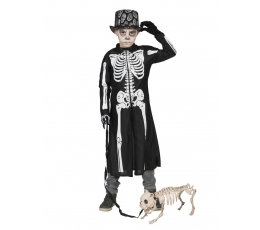 Vaikiškas skeleto paltas (140 cm)