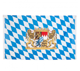 Vėliava Oktoberfest (90 x 150 cm), plastikinė