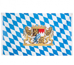 Vėliava Oktoberfest (90 x 150 cm), plastikinė
