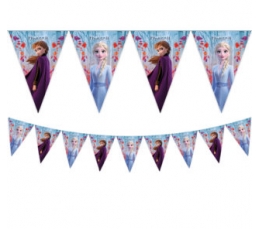 Vėliavėlių girlianda "Frozen" (9 vėliavėlės)
