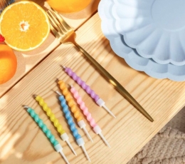 Žvakutės "Pastelinės spiralės" (12 vnt.) 2