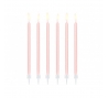 Žvakutės, rausvos (12 vnt./14 cm)