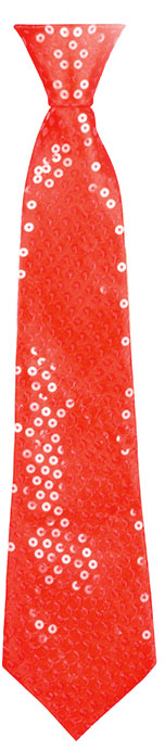 Kaklaraištis su raudonais žvyneliais (40 cm)