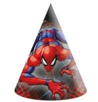 Kepuraitės "Spiderman World" (6 vnt.)