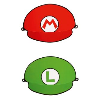 Kepuraitės "Super Mario" (8 vnt.)