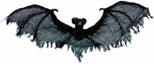 Dekoracija "Medžiaginis šikšnosparnis" (63 cm)