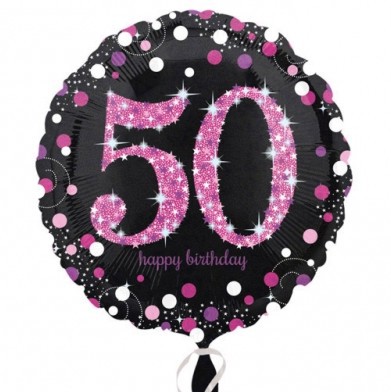 Folinis balionas "50" (18" 46 cm.)