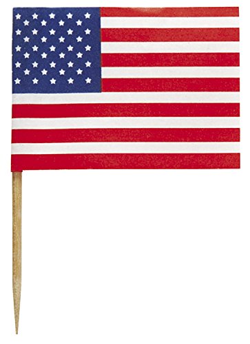 Smeigtukai-vėliavėlės "Amerika" (30 vnt.)