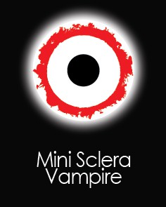 Akių lęšiai "MINI SCLERA VAMPIRE" (1 dienos)