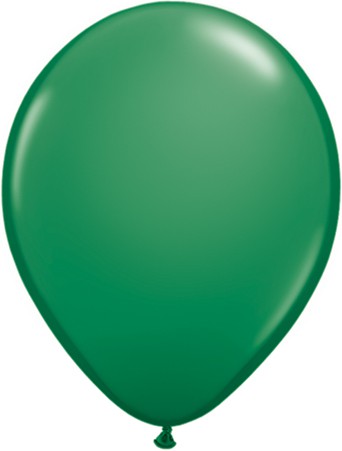 Balionai, pasteliniai žali (100 vnt./13 cm. Q5)