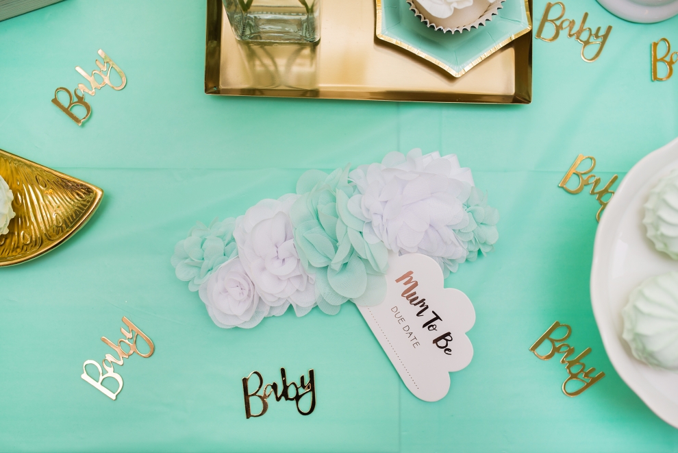 Стильные декорации для "baby shower"